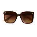 Chanel Square - Dark Brown
