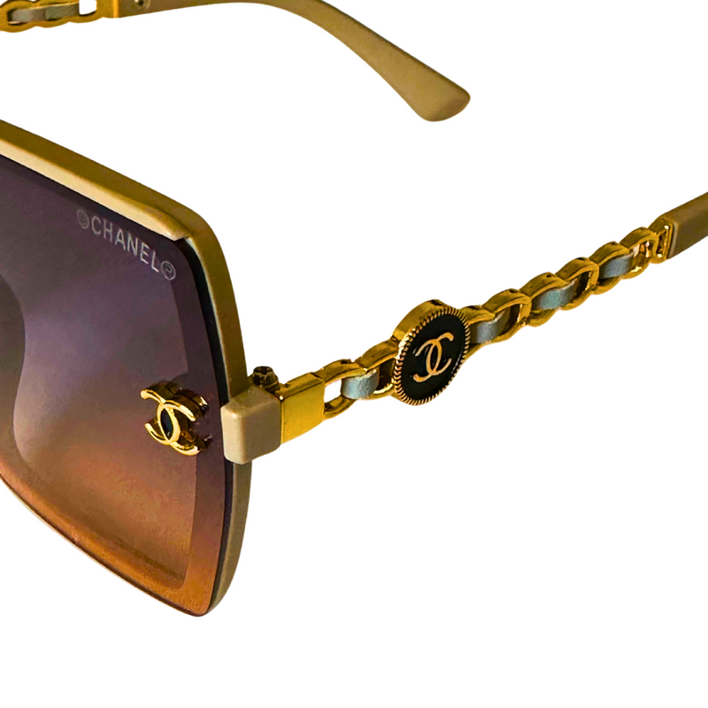 Chanel Square - Brown Chain