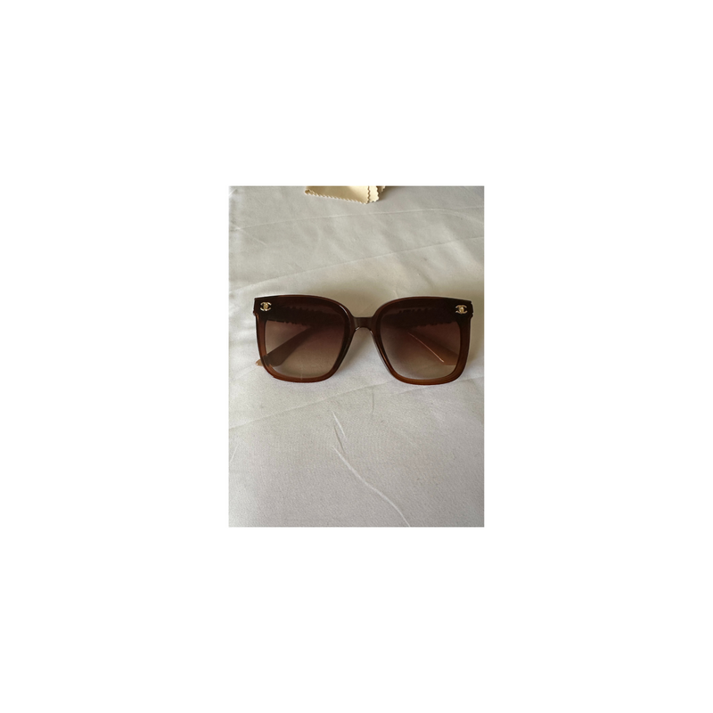 Chanel Square - Dark Brown