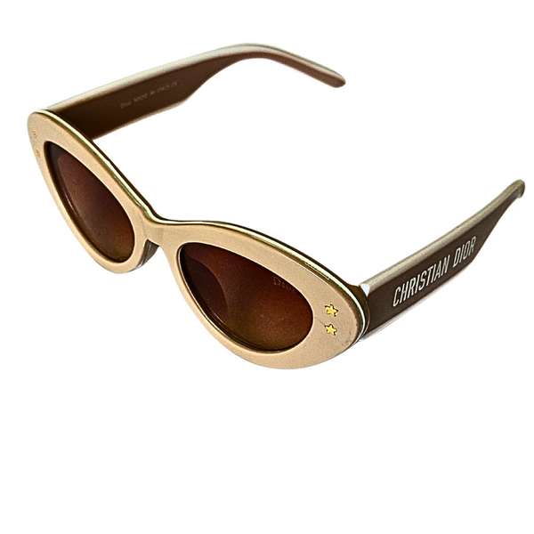 Christian Dior Cat-Eye - Beige