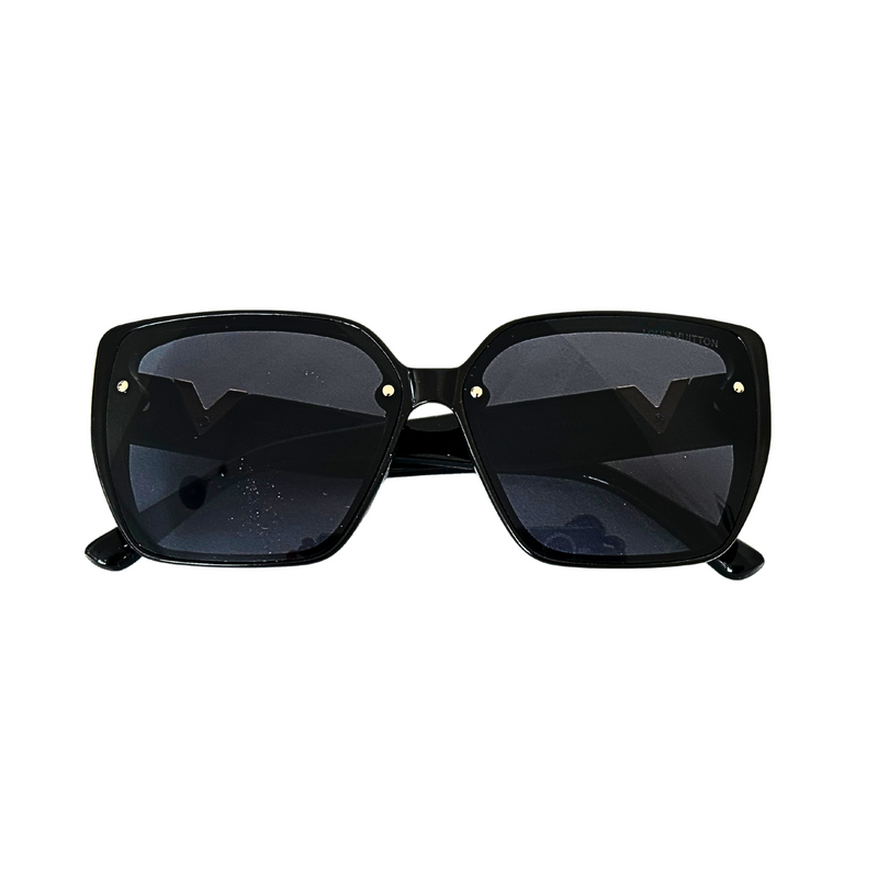 Louis Vuitton Square - Black Plain