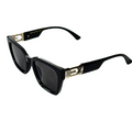 Louis Vuitton Cat-Eye LV Logo - Black