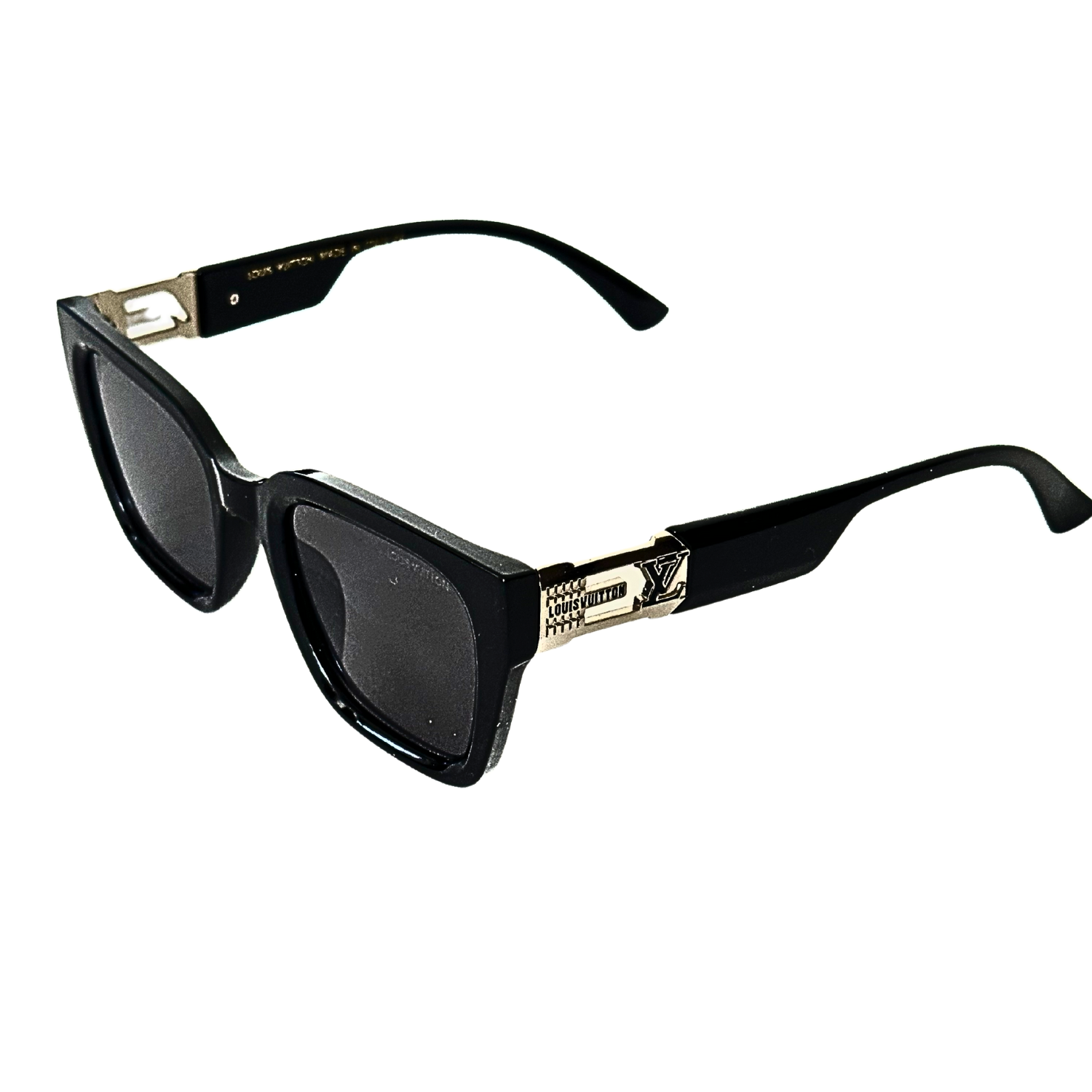 Louis Vuitton Cat-Eye LV Logo - Black