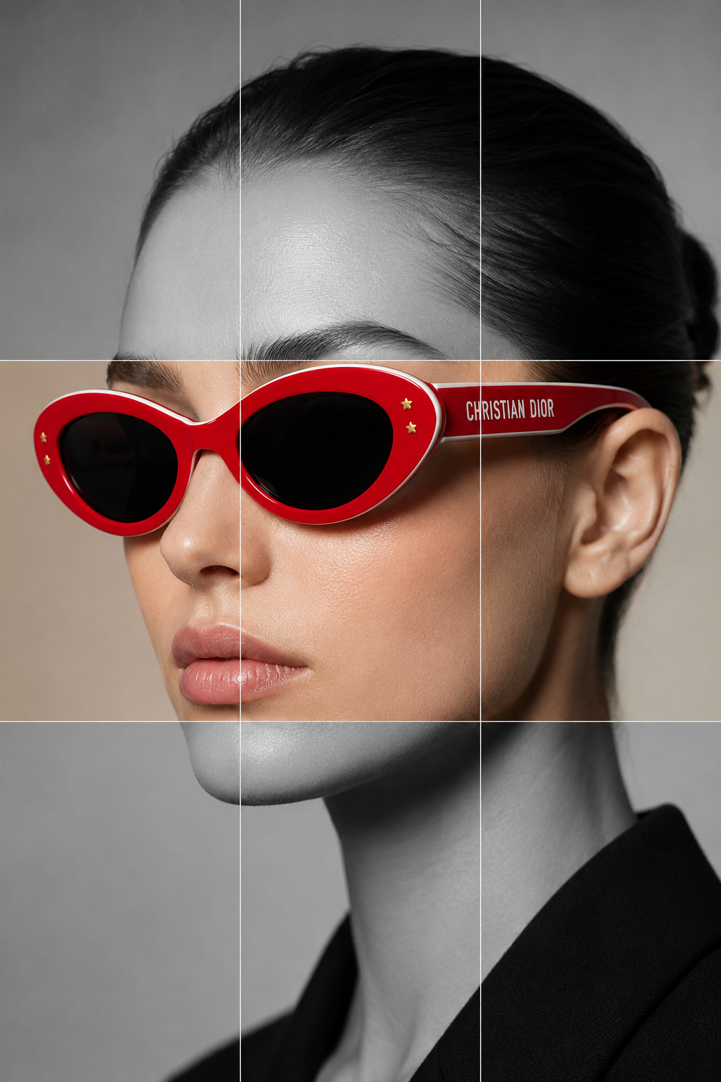 Christian Dior Cat-Eye - Red