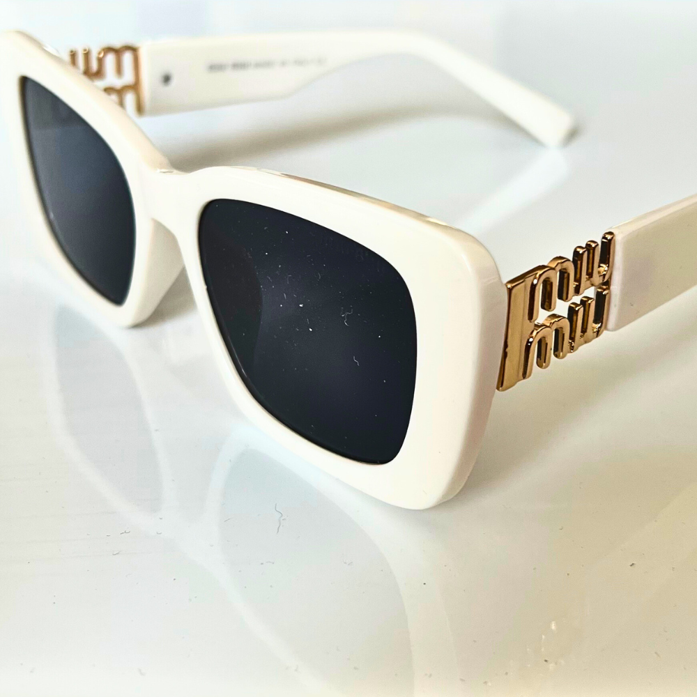 Miu Miu Chunky Square - White