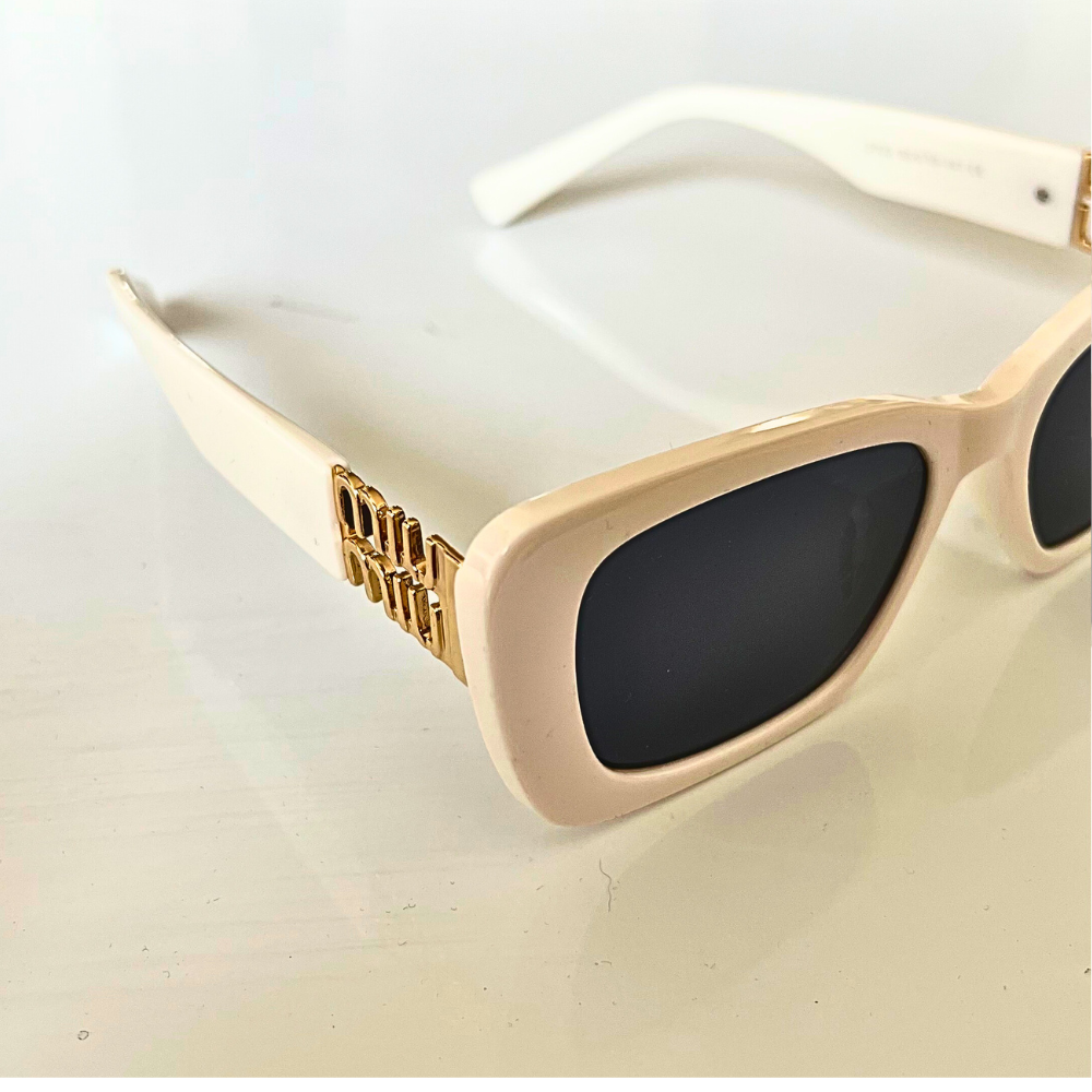 Miu Miu Chunky Square - White