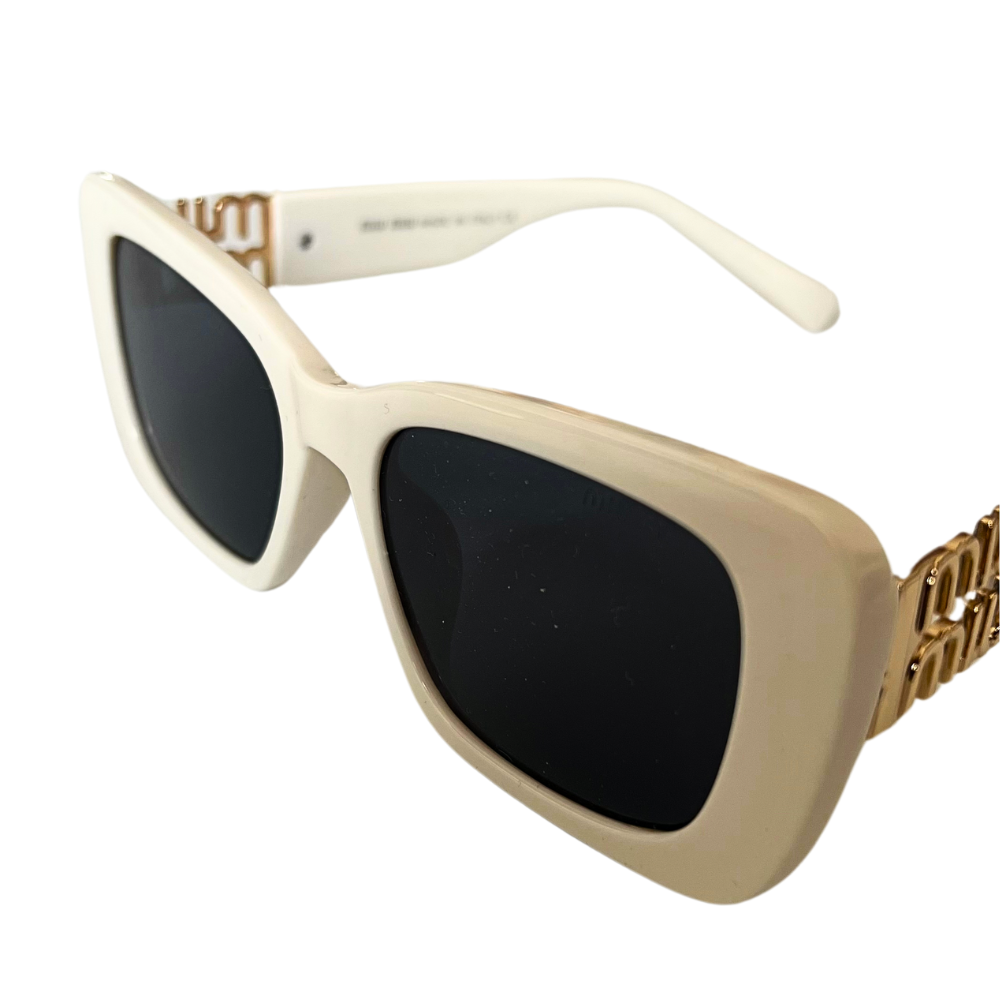 Miu Miu Chunky Square - White