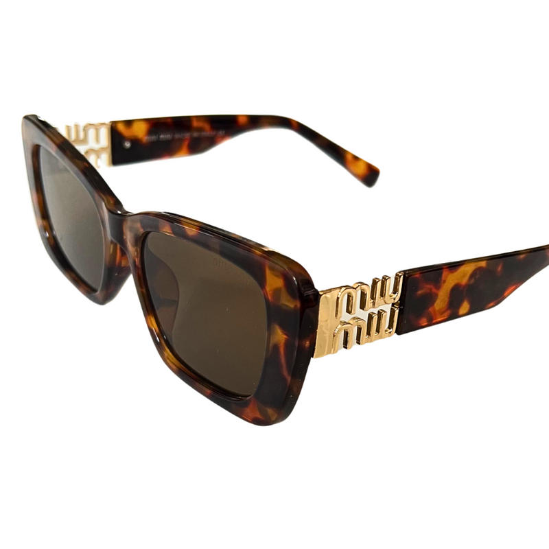 Miu Miu Chunky Square - Tortoise
