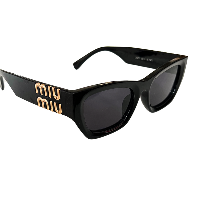 Miu Miu Slim Cat-Eye - Black