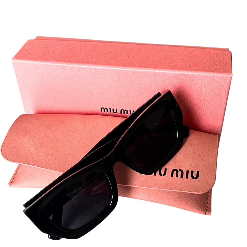 Miu Miu Slim Cat-Eye - Black