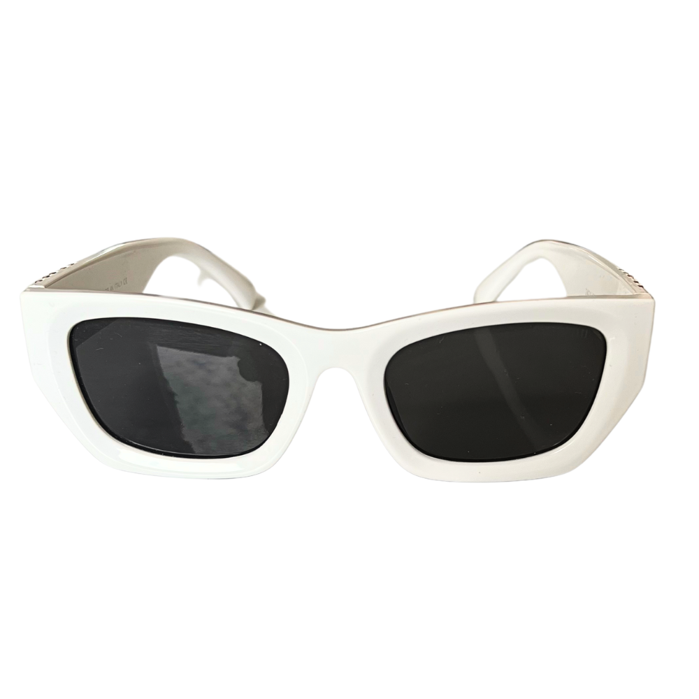 Miu Miu Slim Cat-Eye - White