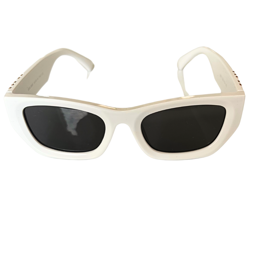 Miu Miu Slim Cat-Eye - White