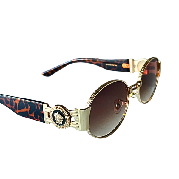 Versace Medusa Oval - Tortoise