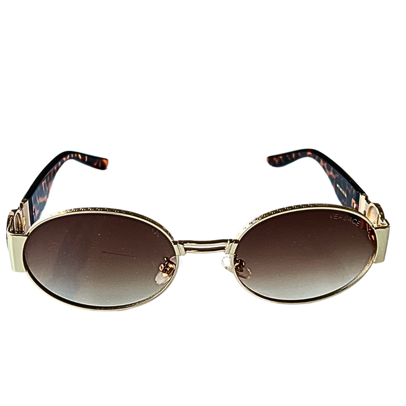 Versace Medusa Oval - Tortoise