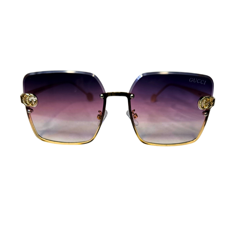 Gucci Square Rimless - Rose Gradient