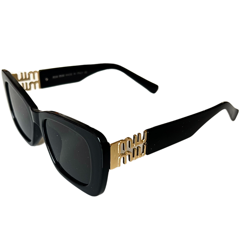 Miu Miu Chunky Square - Black