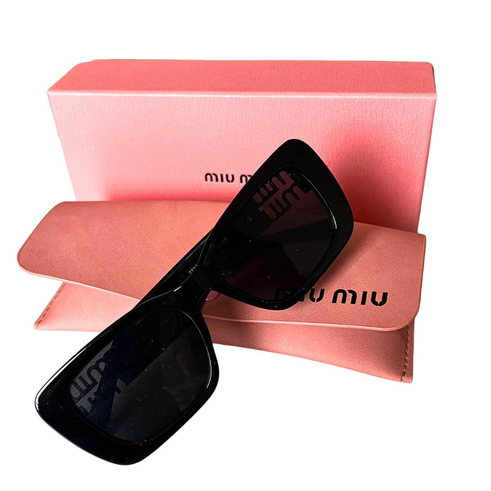 Miu Miu Chunky Square - Black