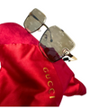 Gucci Square Rimless - Gray Smoke