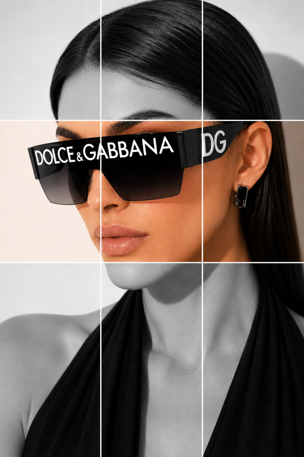 Dolce & Gabbana Logo Shield - Black