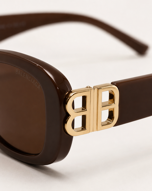 Balenciaga BB Rectangle - Dark Brown