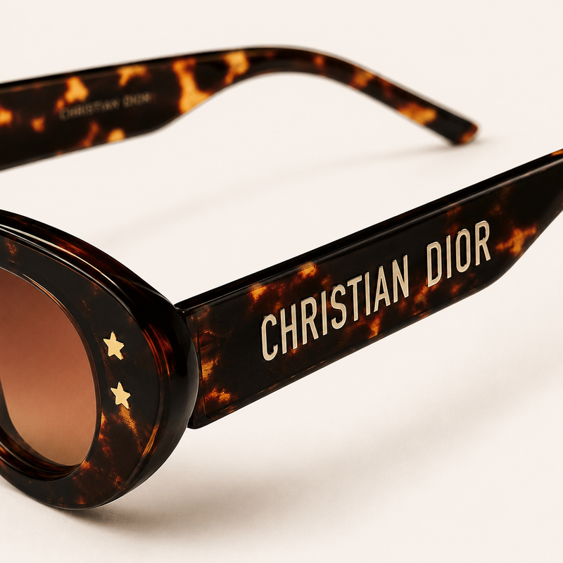 Christian Dior Cat-Eye - Tortoise