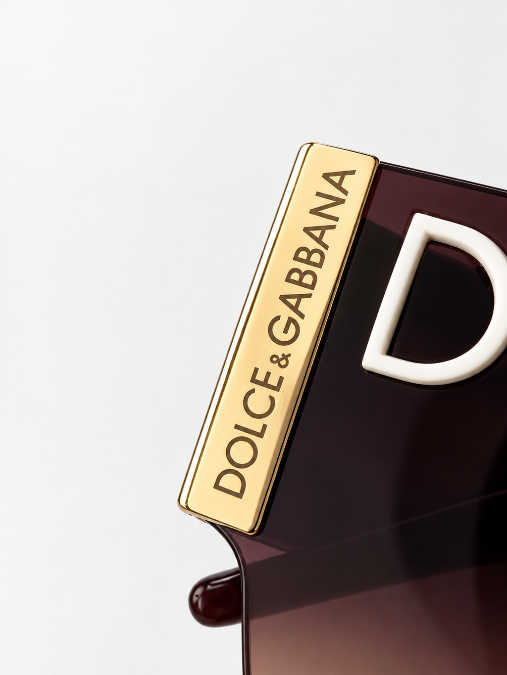 Dolce & Gabbana Logo Shield - Brown