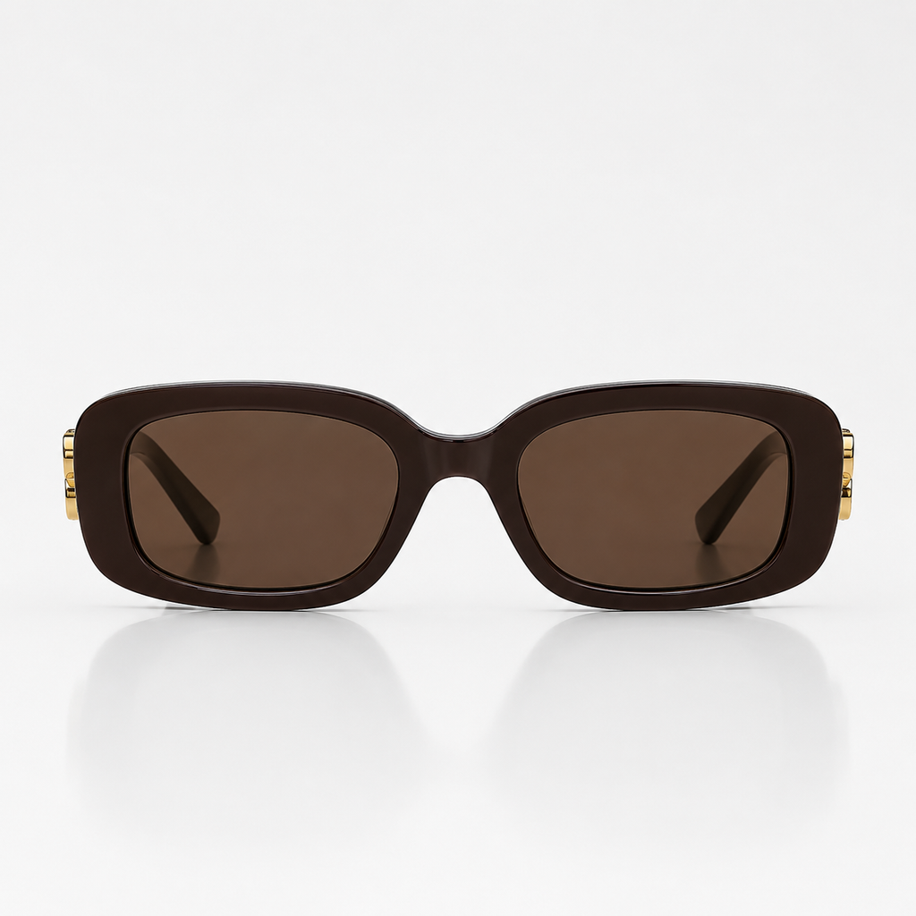 Balenciaga BB Rectangle - Dark Brown