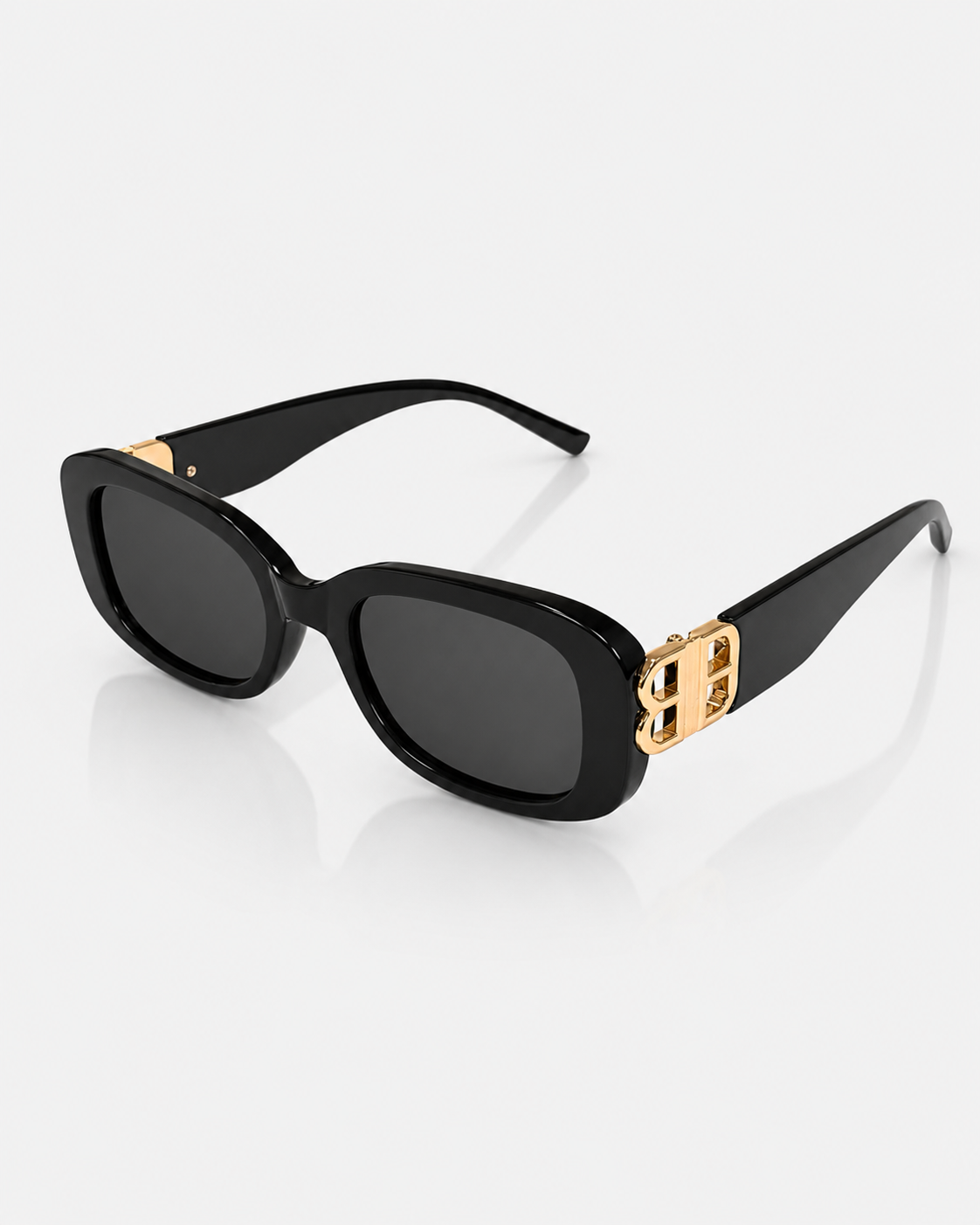Balenciaga BB Rectangle - Black