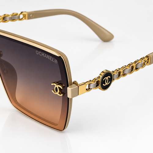 Chanel Square - Brown Chain