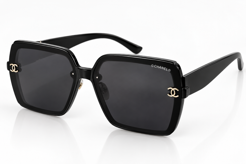 Chanel Square - Plain Black
