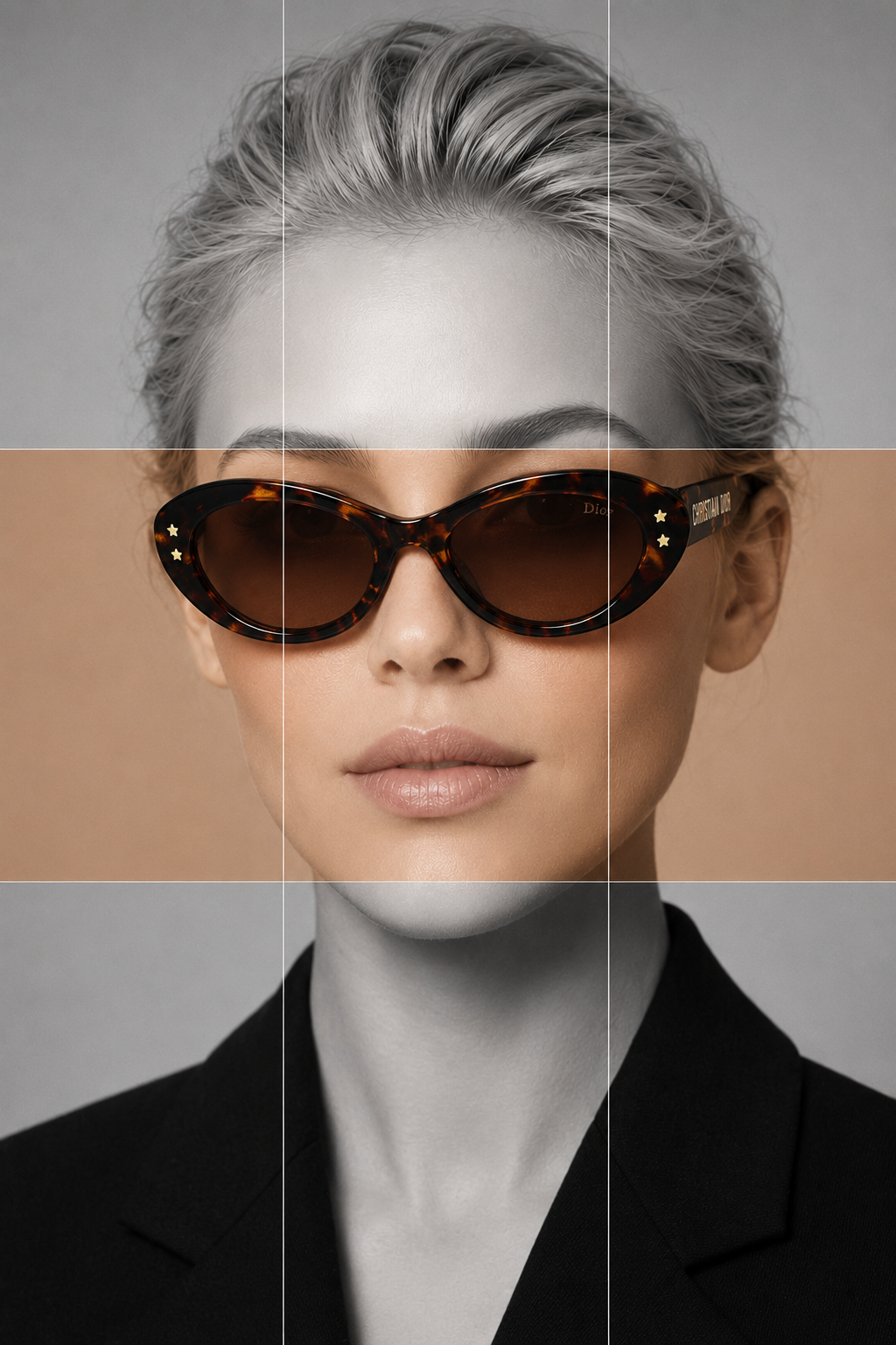 Christian Dior Cat-Eye - Tortoise
