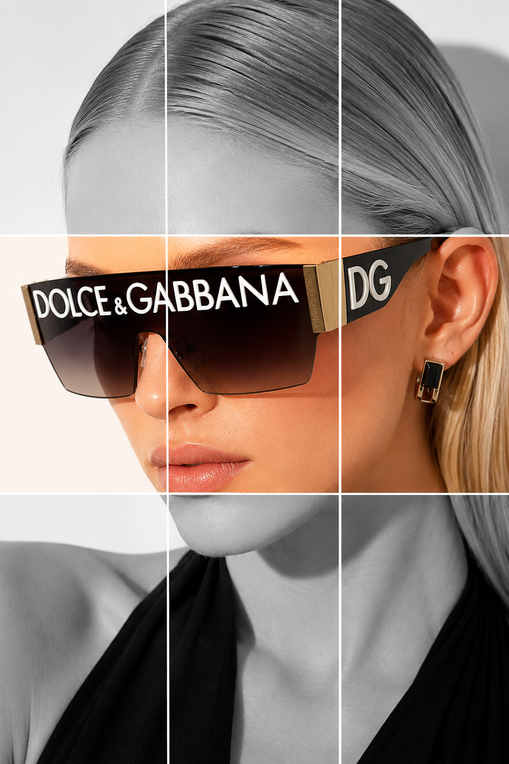 Dolce & Gabbana Logo Shield - Brown